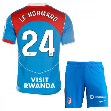 Dječji Nogometni Dres Atlético Madrid Le Normand 24 Treći 2025-26 Dječji Nogometni Dres Atlético Madrid Le Normand 24 Treći 2025-26